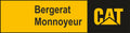 Bergerat Monnoyeur CAT Sticker | CAT Dealer Decal | Caterpillar Dealer Logo | Construction Machine Decal | Laminated Waterproof