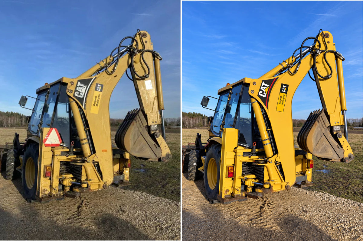 Bergerat Monnoyeur CAT Sticker | CAT Dealer Decal | Caterpillar Dealer Logo | Construction Machine Decal | Laminated Waterproof