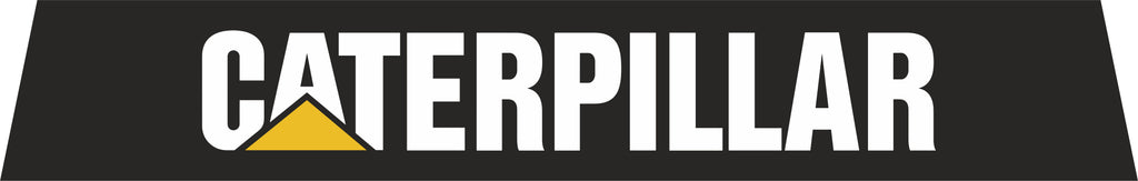 Caterpillar Excavator Windshield OWV Foil Decal