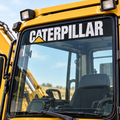 Caterpillar Excavator Windshield OWV Foil Decal