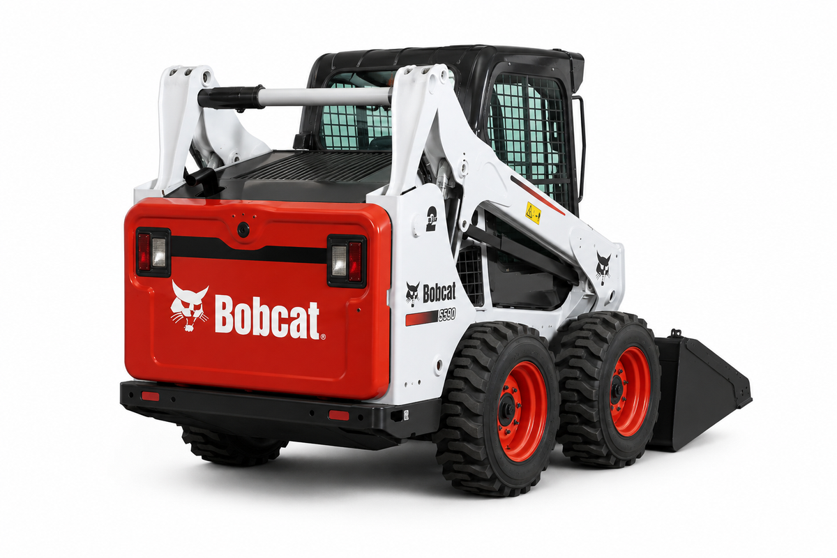 Bobcat Equipment Sticker 2 Pack | Logo Vinyl Decal 40cm| Weatherproof Construction Sticker