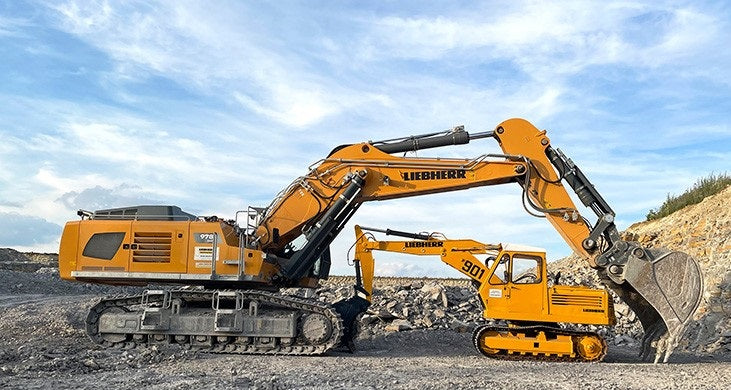 Liebherr Sticker 2 Pack | Equipment Logo| Weatherproof Vinyl